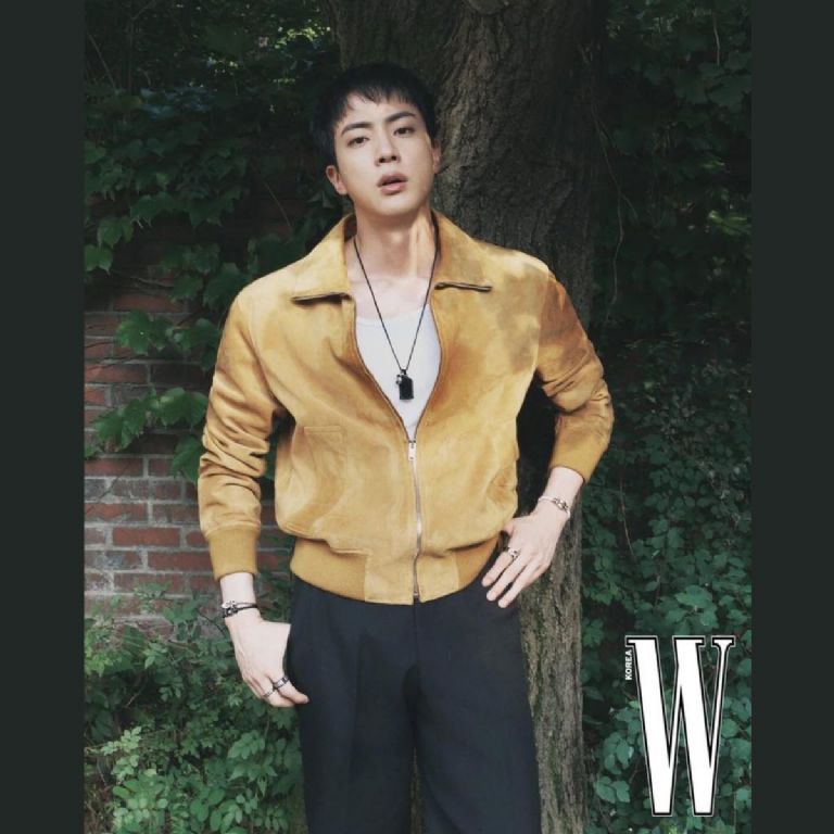 fotos hot de jin de bts para w korea