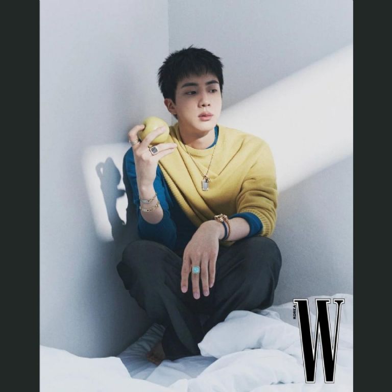 las mejores fotos de jin de bts para w korea 