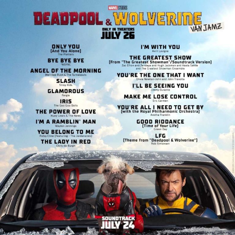 Este es el soundtrack de la película Deadpool y Wolverine Stray Kids estará en las canciones con Slash