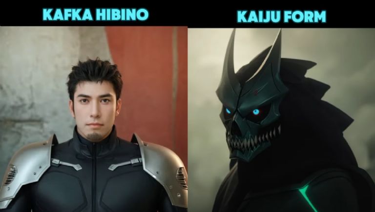 La IA trae a la vida real a los personajes del anime Kaiju No 8 con esta foto hiperrealista