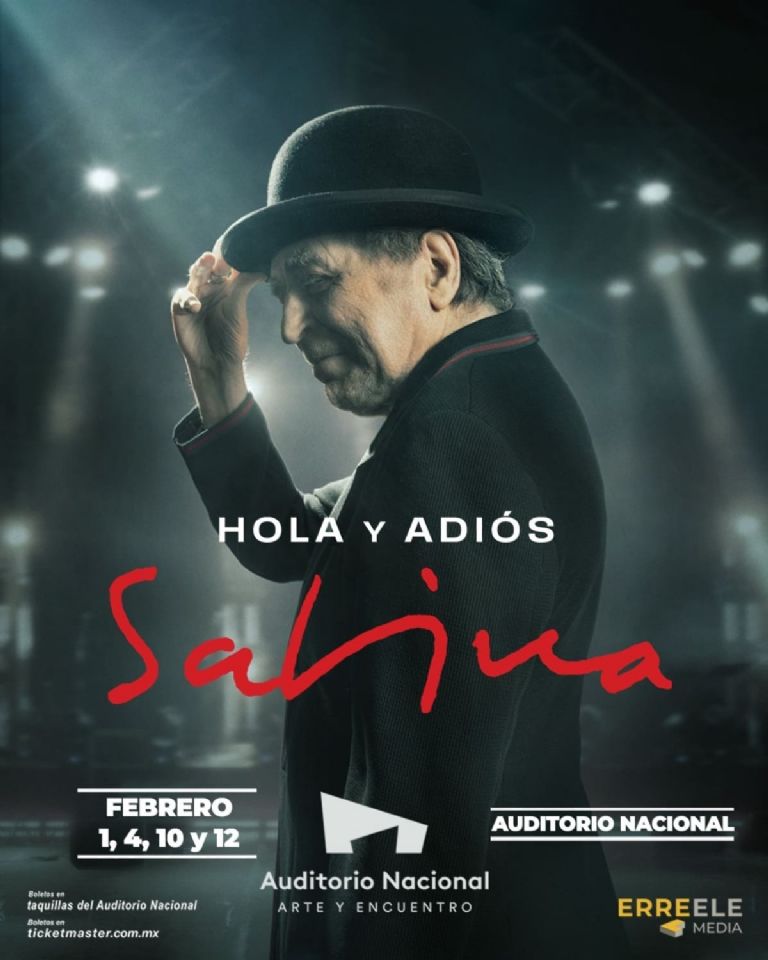 Hola y adiós tour de Jaime Sabina llegará a la CDMX