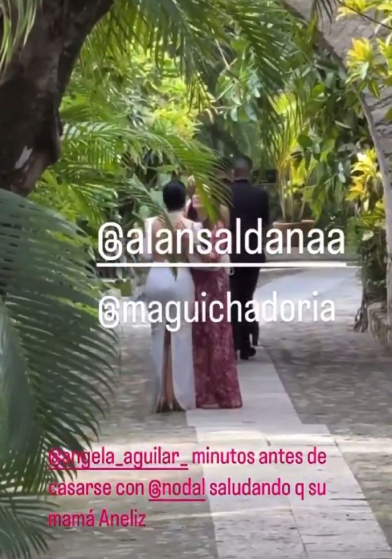 filtran video previo a la boda de angela aguilar y christian nodal