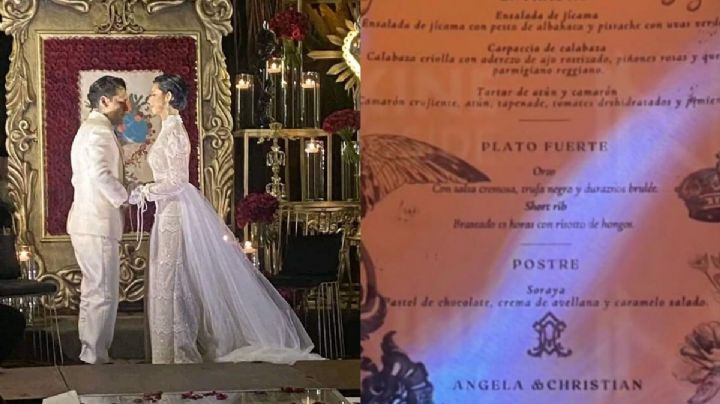 Boda de Ángela Aguilar y Nodal: fotos del vestido, menú de la cena y Pepe Aguilar entregándola