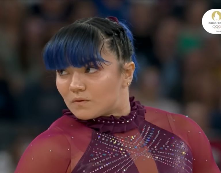 Alexa Moreno incluyó a Stray Kids en su rutina de piso de gimnasia en los Juegos Olímpicos de París 2024 y Hyunjin lo vio