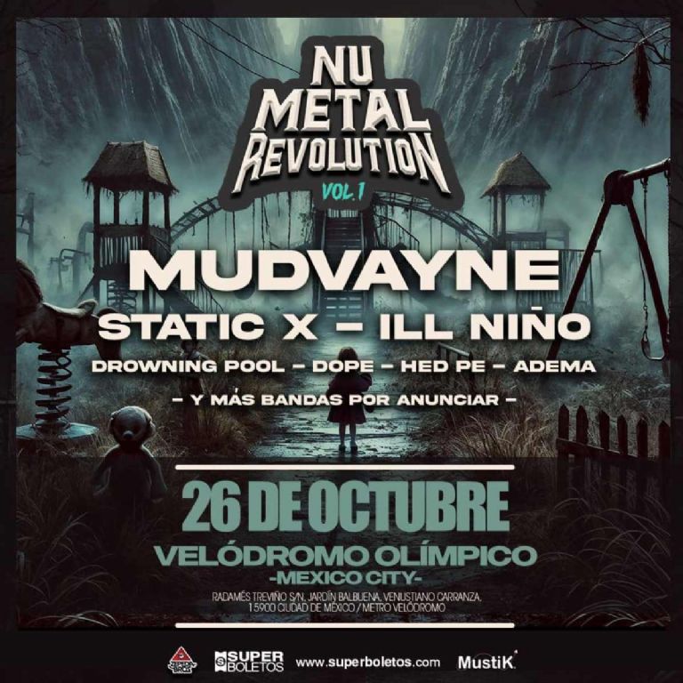 Nu Metal Revolution ya tiene fechas y precio de sus boletos no te pierdas el festival en CDMX