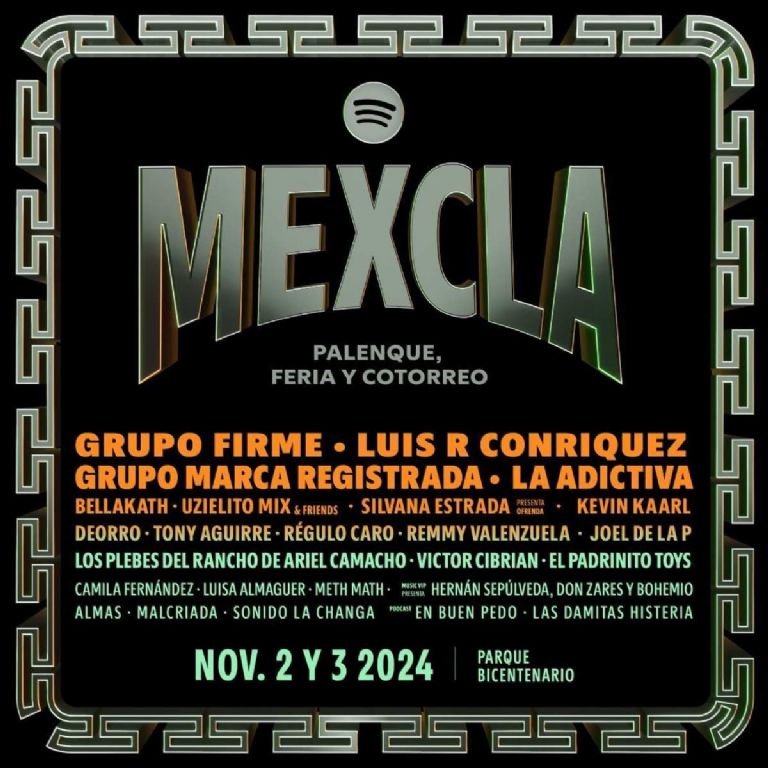 Artistas que estarán en el festival de música de Spotify Mexcla en CDMX