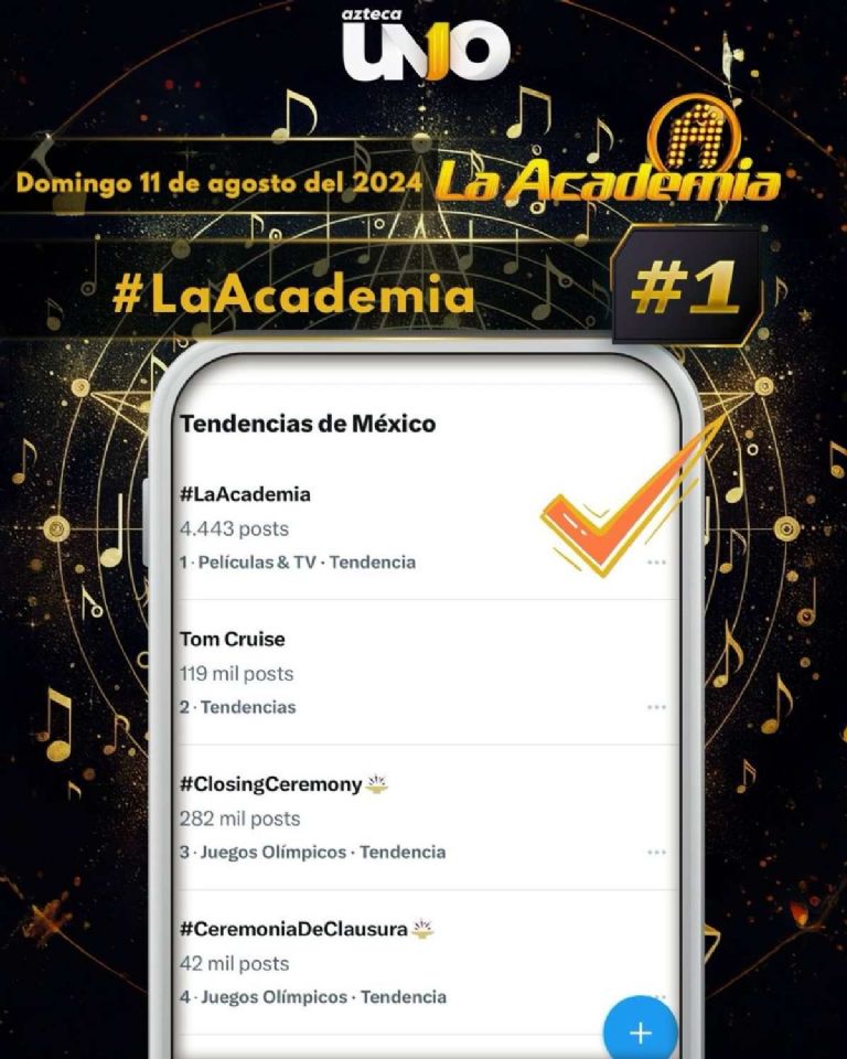 La Academia no es la producción que fracasó de Tv Azteca y es el programa con mejor rating