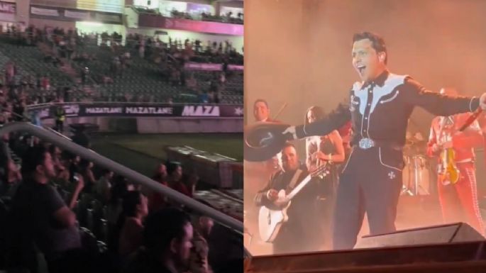 ¿Por Ángela Aguilar? Christian Nodal NO vende boletos en Mazatlán y estadio luce vacío