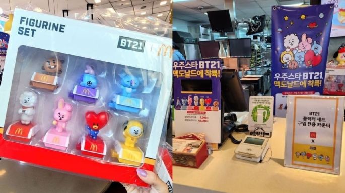 BT21 en McDonald's: combos, precio y cuántos juguetes tendrá la colaboración de BTS