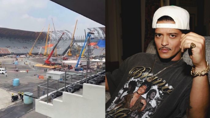 ¿Estará listo el Estadio GNP para los conciertos de Bruno Mars? Muestran videos de que sigue en obras