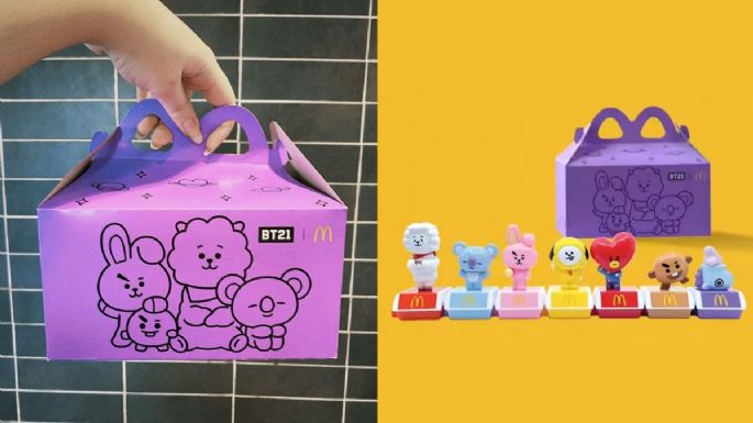 BT21 en McDonalds: ¿Cómo usar la app para comprar el combo de BTS?