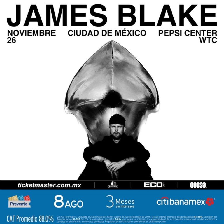 james blake en concierto en mexico precios de los boletos