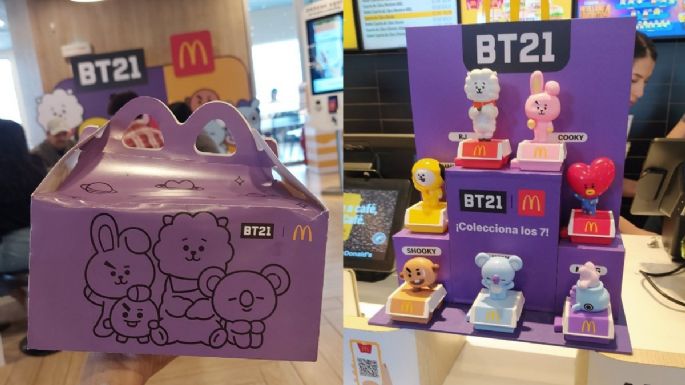 BT21 en McDonald's: ¿cuántos muñecos tendrá el combo de BTS?