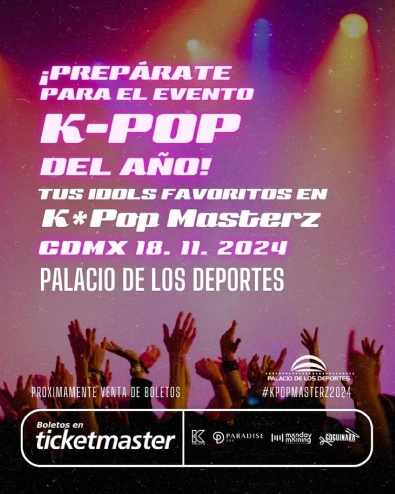 La CDMX tendrá conciertos del festival Kpop Masterz en el Palacio de los Deportes