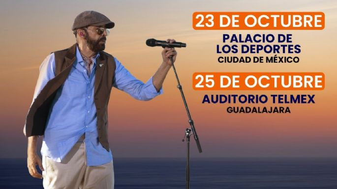 Juan Luis Guerra tendrá concierto en el Palacio de los Deportes, precio de boletos y fechas