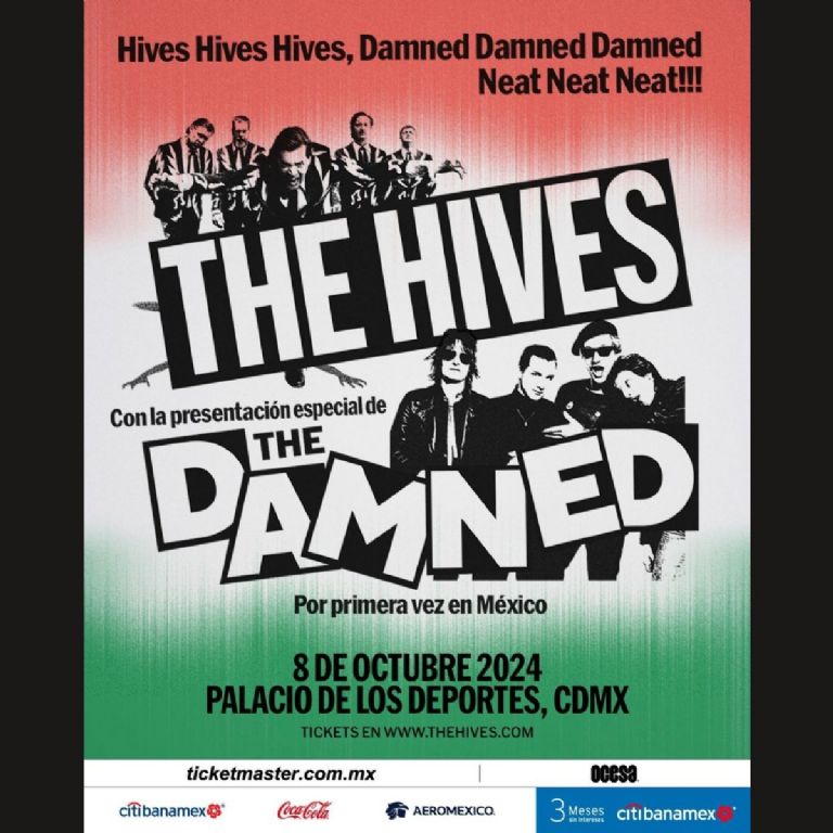 cuando es el concierto de the hives en mexico