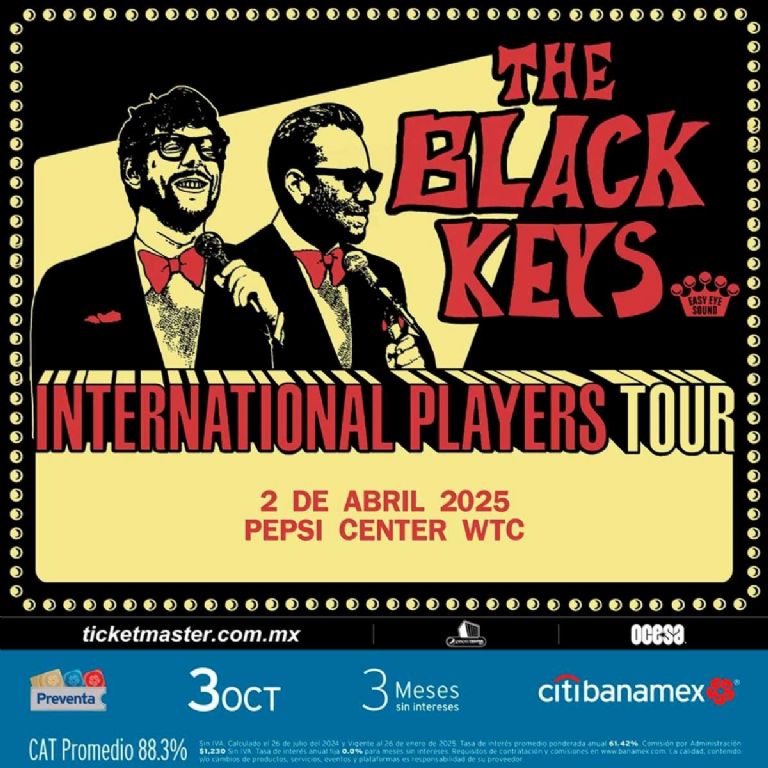 The Black Keys tiene concierto en el Pepsi Center de la CDMX y este es el precio de los boletos