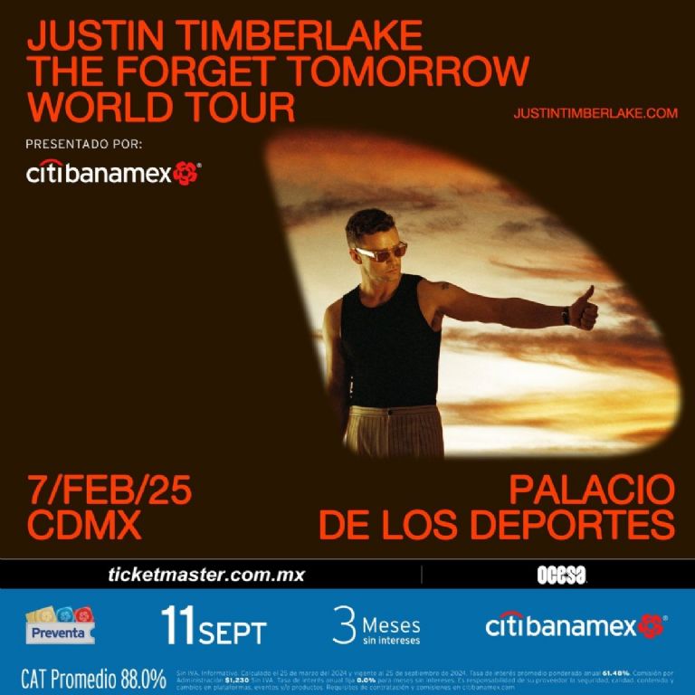 justin timberlake en el palacio de los deportes precios de los boletos