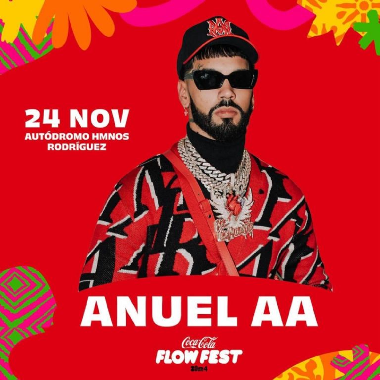 El Flow Fest tendrá concierto de Anuel AA el reggaetonero se une al cartel en este día