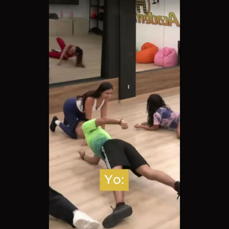 brandon baila twerking como brisa en la academia