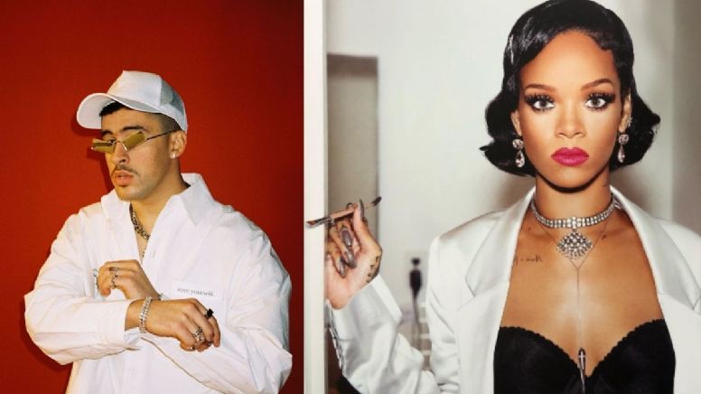 ¿Nueva canción? Bad Bunny está presumiendo POSIBLE colaboración con Rihanna