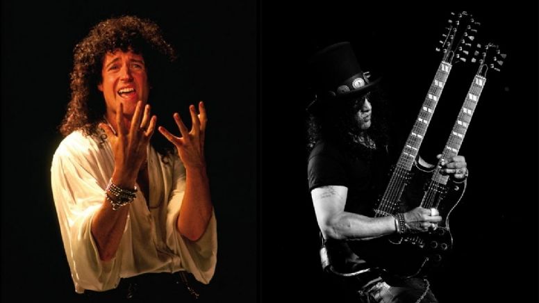 Queen y Guns N' Roses: La EXTRAÑA colaboración de Brian May y Slash