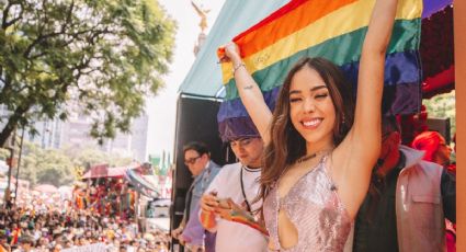 Danna Paola se convirtió en la reina de la Marcha LGBT en CDMX y estas fotos y videos lo demuestran