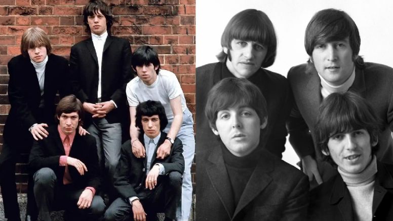 Beatles y Rolling Stones desmintieron su 'rivalidad' en estas canciones