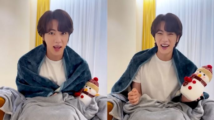 Jin de BTS despide el año viejo con tierno video y conmueve a ARMY