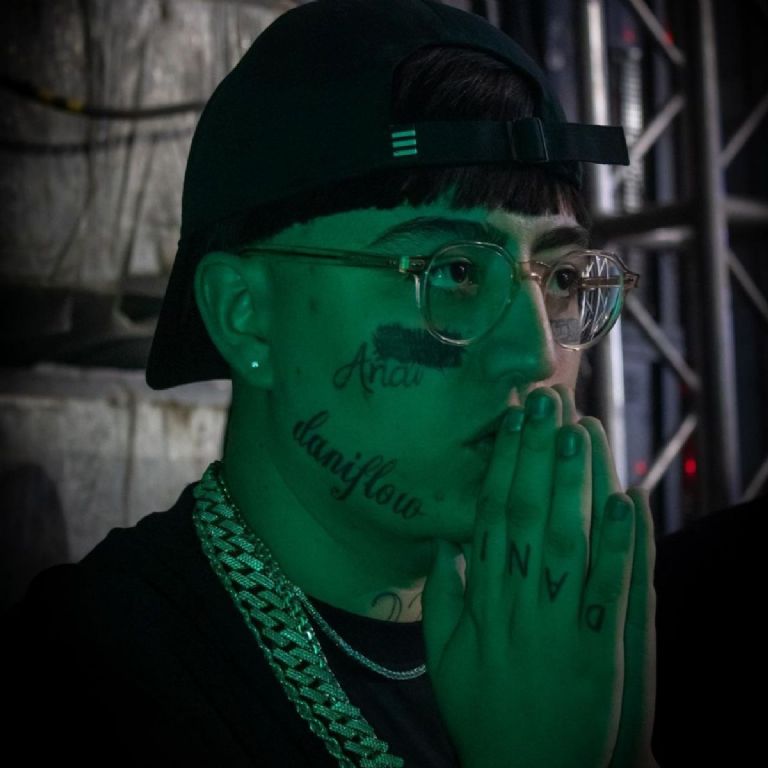 significado tatuajes de la cara de Dani Flow