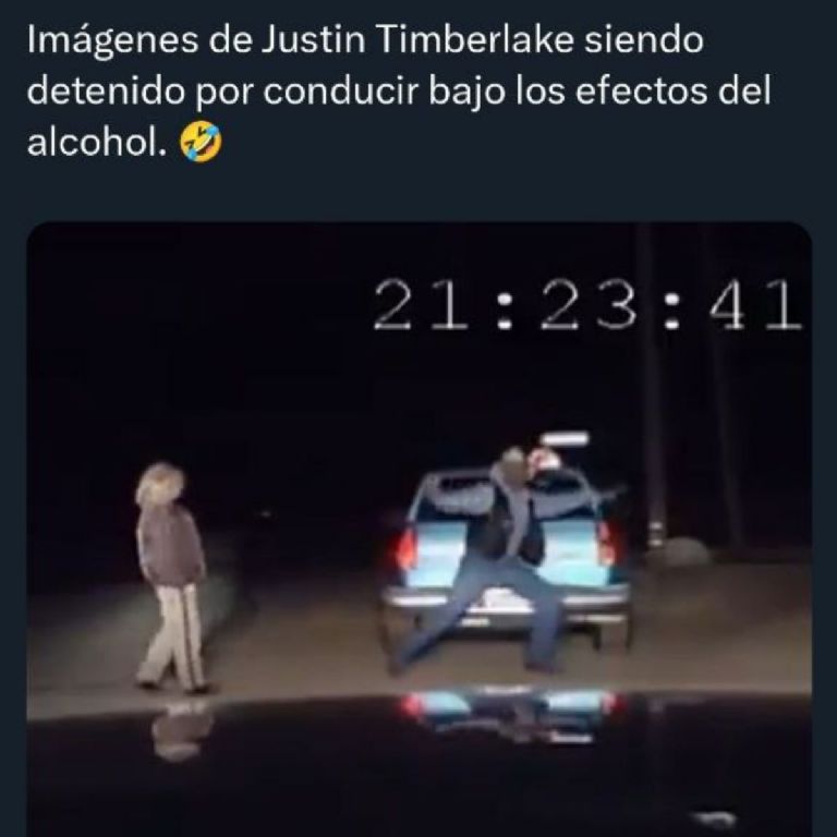 justin timberlake es arrestado por conducir borracho