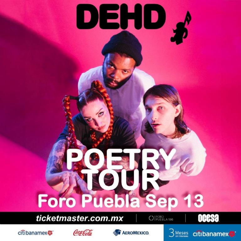 Precio para el concierto de DEHD en el Foro Puebla de la CDMX