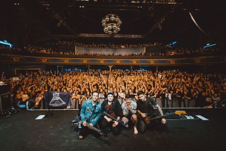 Estacionamiento para el concierto de Fall Out Boy en CDMX