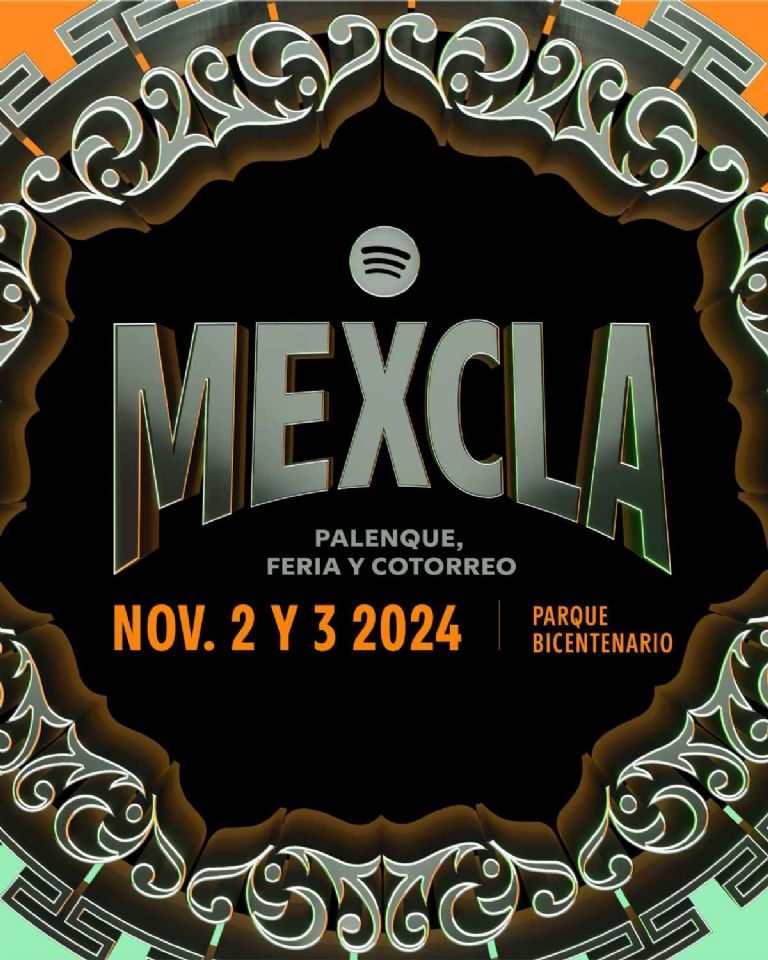 Días de las bandas del cartel del festival Spotify Mexcla